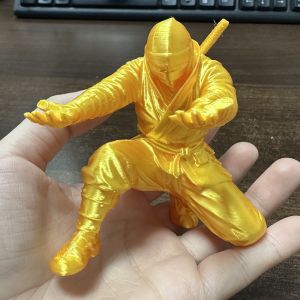 ZSDN MALL Creative Ninja Ornaments Funny Multi-functional 3D Printing Warrior Ornaments Accessory Decorations Pen Holder Office