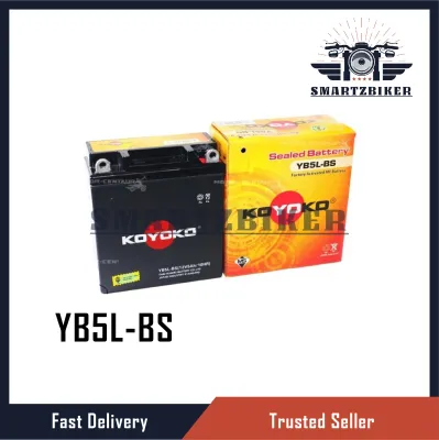 YB5 BS YB5L BS KOYOKO GEL SEALED BATTERY . TOYOHAMA GEL BATTERY BATERI BATERY KRISS SMASH LC135 V1 DEMAK KTM MR1 EX5 CLASS BATTERY KOYOKO