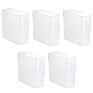 Creative Snap-on Refrigerator Food Storage Box Fresh Keeping Case with Lid for Cheese Coffee Spice Tea Bag Fridge Side Door Sorting Container Kitchen Organizer Accessories