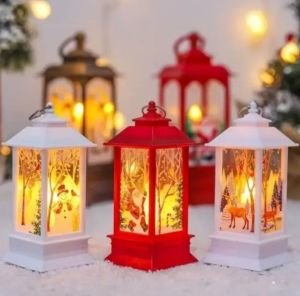 Lampu lentera lilin LED Natal MS