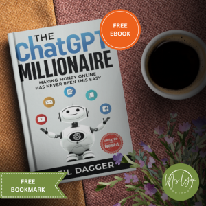 ChatGPT Millionaire by Joel Dagger - New Business Strategy Book with Free Bookmark
