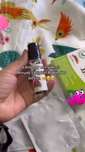 Raed Aromatphy Cengkih Eucalyptus Oil (10ml) & Cough Relief Patch Pelekat Batuk