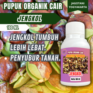 Pupuk Organik Cair Jengkol 100 Ml Booster Agar Berbuah lebat dan Penggemuk By Jagotani Yogyakarta