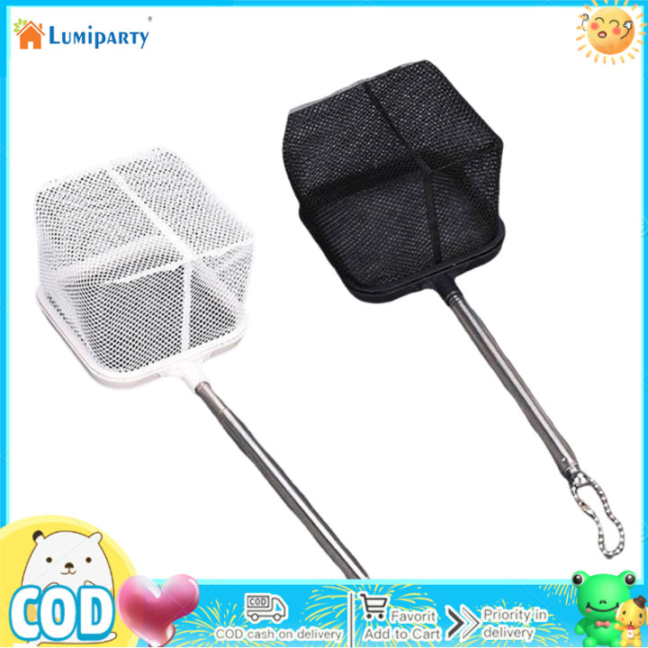 Aquarium Fish Net With Wire Handle 5'' Square
