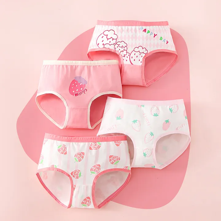 4Pcs/Set%20Cotton%20Baby%20Girls%20Panties%20Soft%20Briefs%20Cute%20Underpants%20for%203%204%205%206%207%208%20Years%20Kids%20Underwear%20-%20Image%209