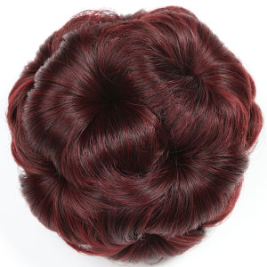 Hair Curly Chignon Bun Donut Clip In Hairpiece Extensions For Women Synthetic High Temperature Fiber Chignon