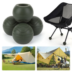 Portable Camping Accessories Durable Chair Leg Covers for Moon Chair and Outdoor Hiking Equipment
