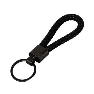 Fashionable Braided Leather Keychain Designs for Car Keys and Personalize Accessories With Strong Zinc Alloy Hook