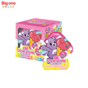 โอเค แคร์แบร์ ซาวร์บอมบ์แคนดี้ 18ก. OK Care Bears Sour Bomb Candy 18g.