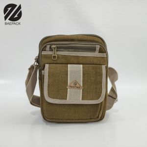 Baepack Tas Selempang Cowok Alfie Olive  / Tas Bahu Pria Wanita / Tas Selempang Produsen Bandung / COD