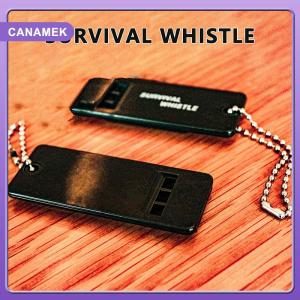 【CANAMEK】 Outdoor Survival Whistle Life-saving Whistle First Aid Whistle High Pitch High Frequency Earthquake Relief Whistle
