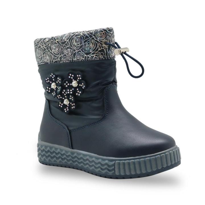 2019 Girl cartoon snow boots child girls winter mid calf