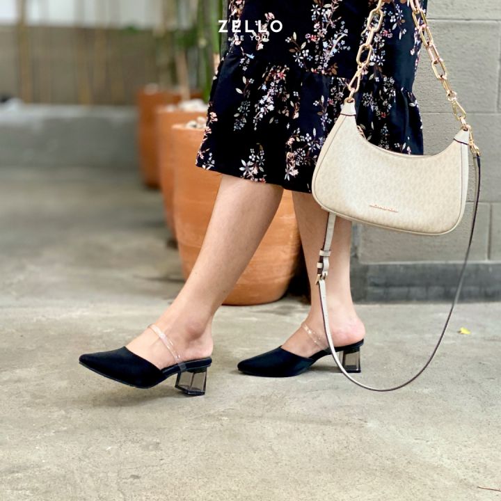 ZELLO Mules Wanita Heels Azalea Lazada Indonesia