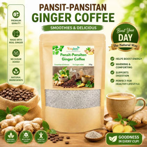 Pansit-Pansitan Ginger Coffee Warm Herbal Coffee Smooth Strong Daily Energy Drink Mix