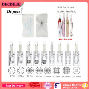 10/50/100 Pcs TattooNeedles Cartridges Replacement for Dr Pen Ultima M5/M7/N2/E30 MicroNeedle Skin Microneedle Derma Roller NeedleHeas