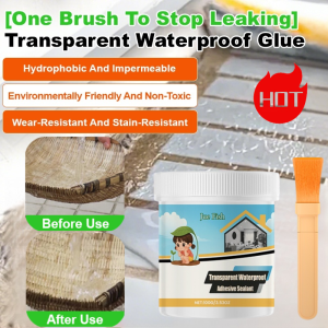 🔥Big Discount🔥Transparent Waterproof Sealant For Home Renovation  Transparent Waterproof Sealant Flexible Leak Proof Caulk For Gaps Cracks Bathroom Kitchen DIY Home Repair Adhesive Long Lasting Durability Waterproof Sealant