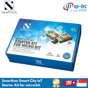 Smarthon Smart City IoT Starter Kit for micro:bit: Complete Set for Building and Exploring Smart City Projects STEM Education Ages 14+