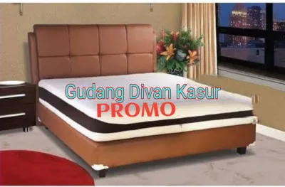 Divan Ranjang Kasur + Sandaran Monaco Tanpa Matras