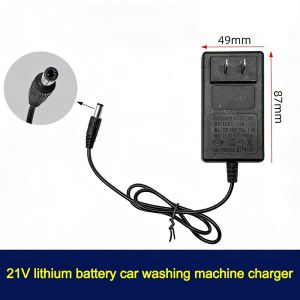 JAYQQ Overload Protection Dual-head Charger 18/21V/24V Lithium Universal Plug-in Charger Lithium Battery Charger