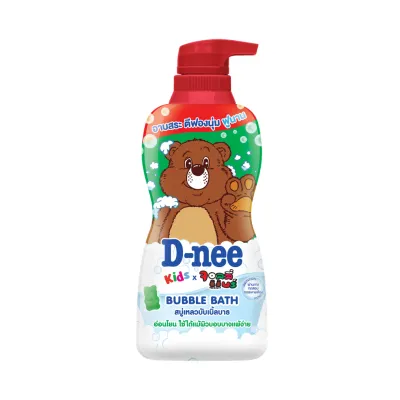 D-nee ดีนี่ คิดส์ บับเบิ้ลบาธ ครีมอาบน้ำเด็ก (ขนาด 350 มล.) สบู่อาบน้ำเด็ก สบู่เหลวเด็ก สบู่เด็ก สบู่เหลวอาบน้ำเด็ก