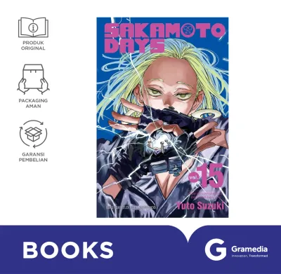 Komik Sakamoto Days 15 (Yuto Suzuki)
