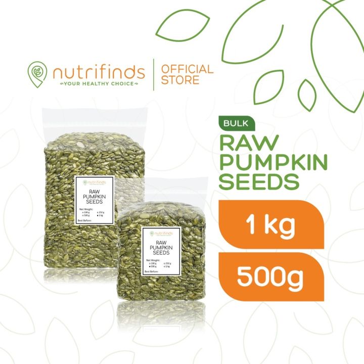 Nutrifinds® Raw Pumpkin Seeds BULK Lazada PH