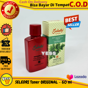 YESS - SELEDRI Toner ORIGINAL - 60 ml Toner Seledri Wajah Ampuh Mengecilkan Pori2 COD