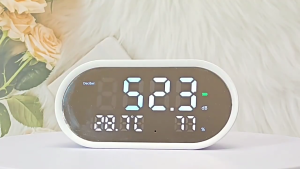 Multifunction Environmental Detectors Measure Noise Level Temperature Humidity LED Display Home Essential