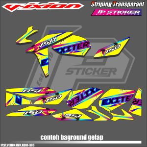 VIXION NVA (COD) STIKER STRIPING MOTOR YAMAHA VIXION NVA - STIKER LIST GRAFIK SIMPLE WARNA VARIASI DESAIN RACING HOLOGRAM DAN TRANSPARAN BISA COD IP.KODE-306