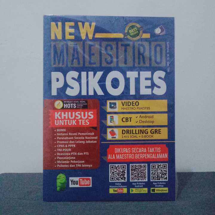 Buku Psikotes New Maestro Psikotes Best Seller Lazada Indonesia