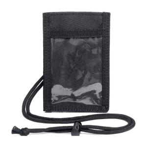 Holder Tours Guide Holder Outdoor Travel Pouches Pen Purse with Lanyard Credit Organizers