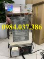 Tủ hấp trưng bày bánh bao 5 tầng kính chịu nhiệt 2 lớp. 