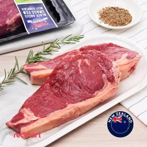 RedMart New Zealand Black Angus Grass Fed Beef Striploin Steak 2PCS - Chilled