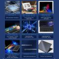 SZBOX Dual Screen Intel Xeon W-10855M/i7-10875H 16 Inch+14 Inch Touch Screen Gaming Laptop Windows 11 DDR4 Dual RAM+Dual ROM Portable Office Notebook Computer PC. 