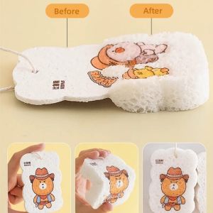 COD - SPONS BUSA MAGIC CUCI PIRING MOTIF / SPONGE SPON CUCI PIRING SERBAGUNA