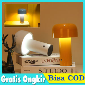 Mushroom Lampu Sentuh Usb Charging Lampu Hias Meja Lampu Malam Kamar Tidur Night Light