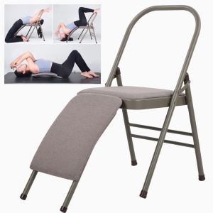 SG Ready Stock Yoga Chair Multifunctional Yoga Yoga Auxiliary Chair Thick Thick Folding Chair