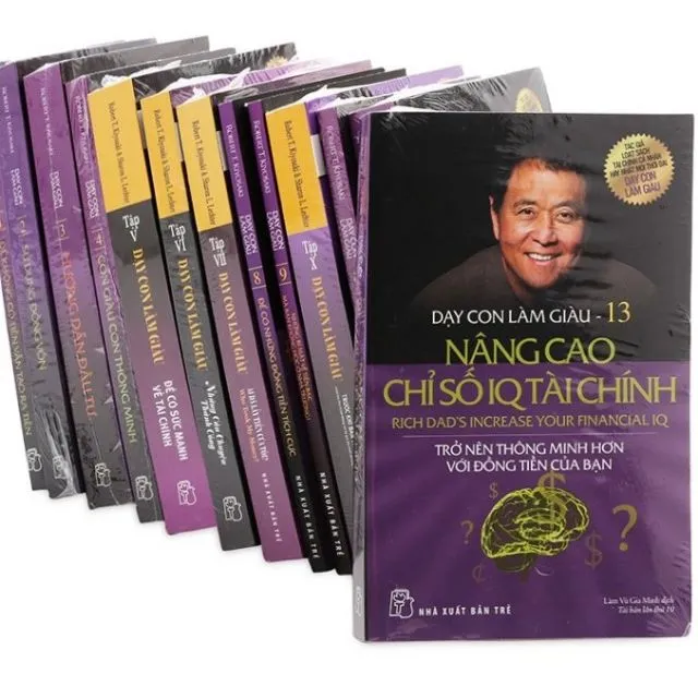 Dạy Con Làm Giàu (Trọn Bộ 13 Tập) Sách Kinh Tế Cho Trẻ Em