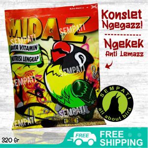 SEMPATI Midaz Milet Bodaz Oriq Jaya Pakan Harian Burung Lovebird MIDAZOJ