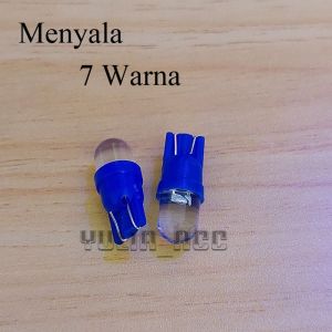 2 Lampu Senja Kedip 7 Warna - Bisa Untuk Spedometer / LED Untuk Lampu Motor - Indicator gigi - Lampu senja Plat Nomor Motor DLL
