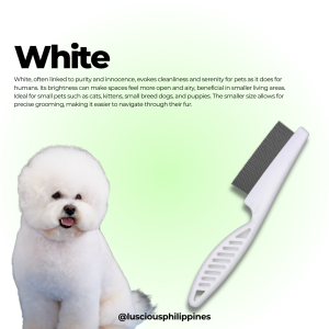 Luscious Pet Hair Comb Dog Cat Flea Comb Stainless Steel Needle Comb Cleaning Hair Protection Flea Comb