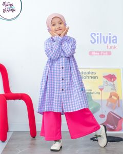 Baju Tunik anak perempuan katun kotak / Baju atasan anak perempuan nyaman