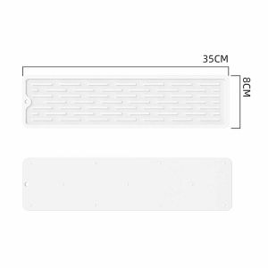 Mi.more Alas Pengering Piring Ukuran 55x8.8cm/35x8.8cm Bahan Silikon Anti Slip Tahan Lama / Alas Pelindung Keran Air