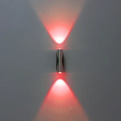 Home Taste Double-headed LED Light Bedroom Blue Aluminum Wall Lamp Home Sconce Luces LED Decoracion Bar KTV Porch Wall Ceiling LED Light