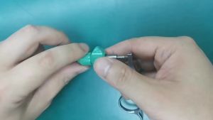 ชุดเครื่องมือผ่าตัดมดลูกแบบกึ่งแข็ง 5fr/40cm แบบหมุนได้