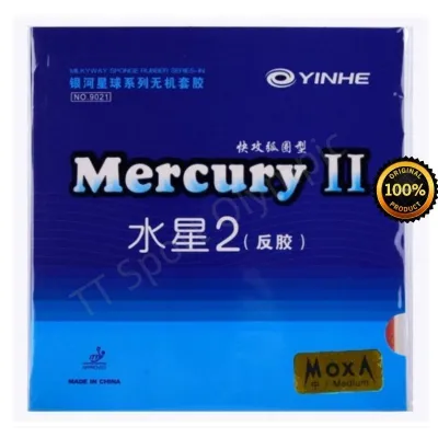 YINHE Mercury II Sticky Rubber Table Tennis 套胶 Spin Control Economy TT Sport Ping Pong Beginer ittf