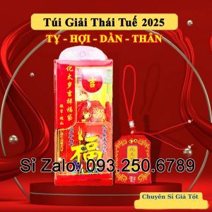 [HÀNG CHUẨN] BỘ CÚNG GIẢI thái TUẾ NĂM ẤT TỴ 2025 dành cho các tuổi  TỴ - HỢI - DẦN - THÂN