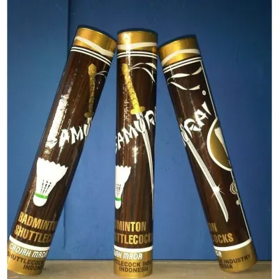 Shuttlecocks / Kok / Samurai Cokelat Original Bulu Gajah