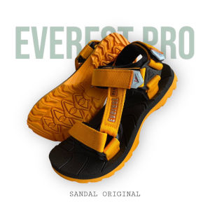 Sandal gunung pria terbaik Everest Pro outdoor kekinian anti slip kuat tahan air Hitam 40