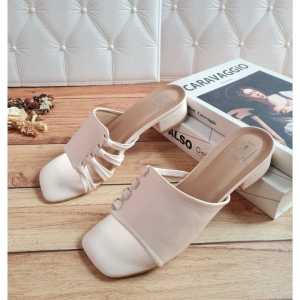 Sandal Wanita simple elegan/sandal wanita terbaru/ sandal heels 5cm Bay.id